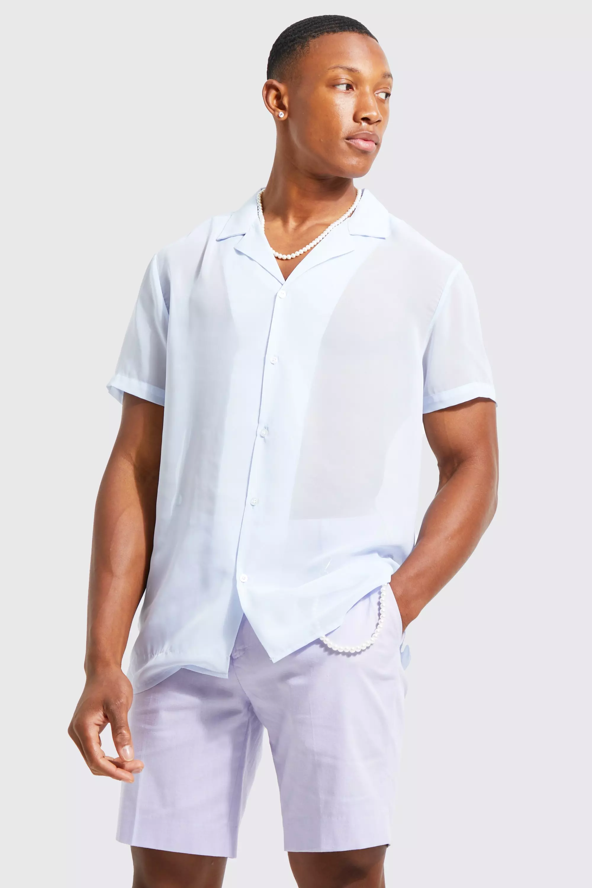 Short sleeve chiffon tops online